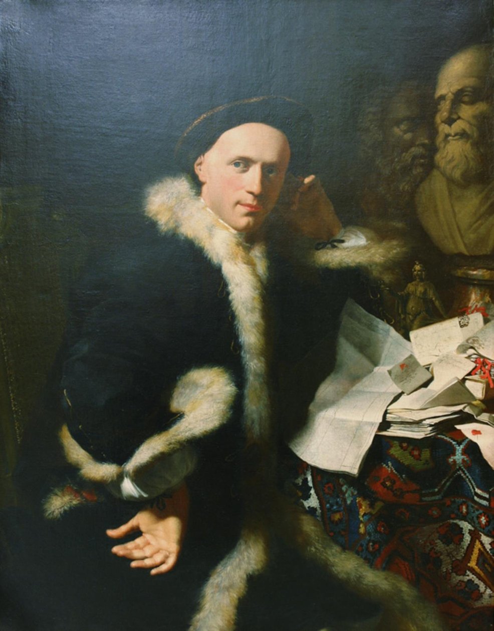 Portret Johna Lamberta autorstwa Marcus Tuscher