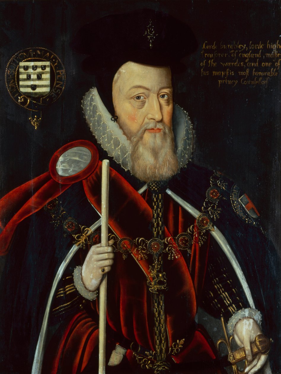 Portret Williama Cecil autorstwa Marcus the Younger (circle of) Gheeraerts