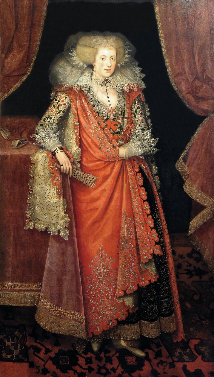 Frances Knyvett, hrabina Rutland autorstwa Marcus Garret Gheeraerts the Younger
