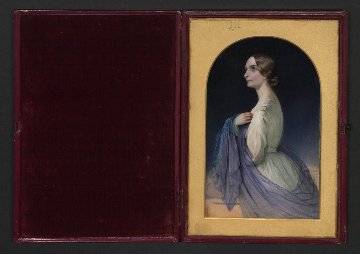 Portret Dory Quillinan, 1839 autorstwa Margaret Gillies