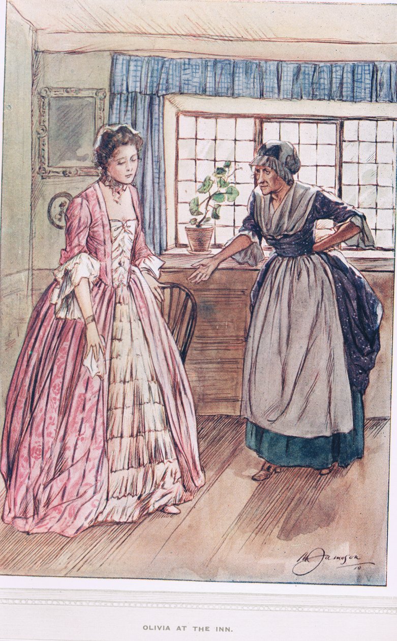 Olivia w gospodzie, ilustracja z 