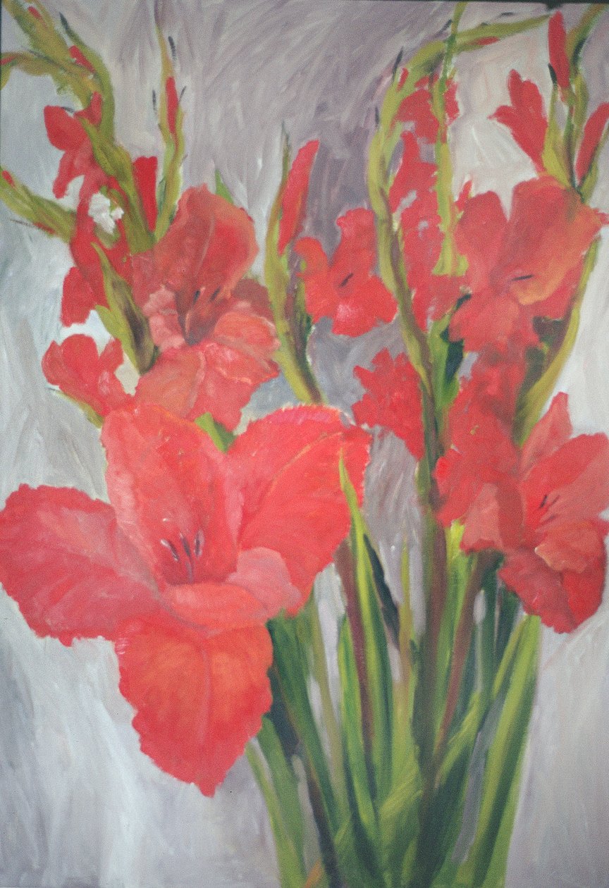 Czerwone mieczyki autorstwa Margaret Norris