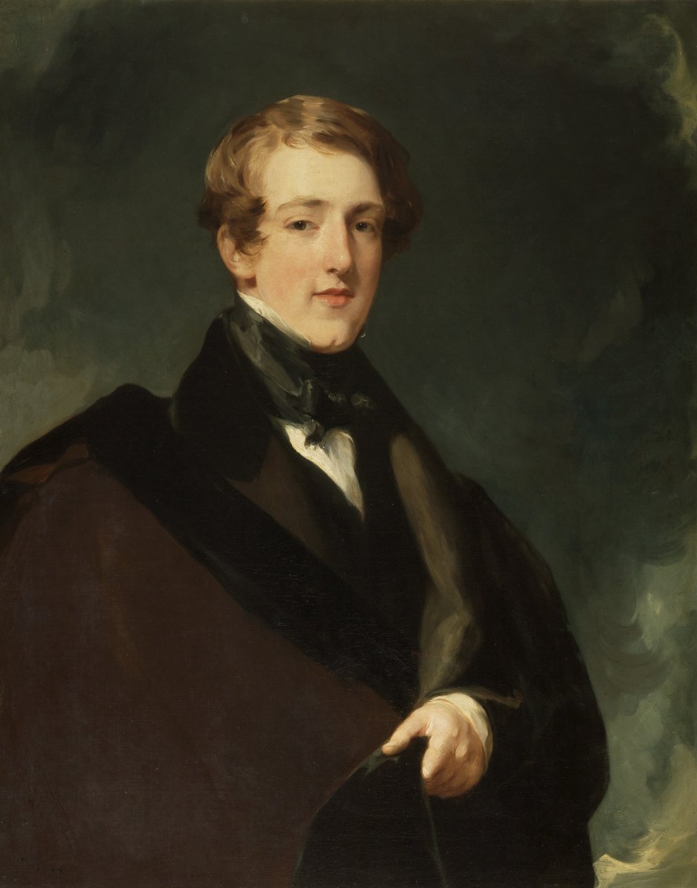 Drugi Lord de Tabley w szatach akademickich, 1832 autorstwa Margaret Sarah Carpenter
