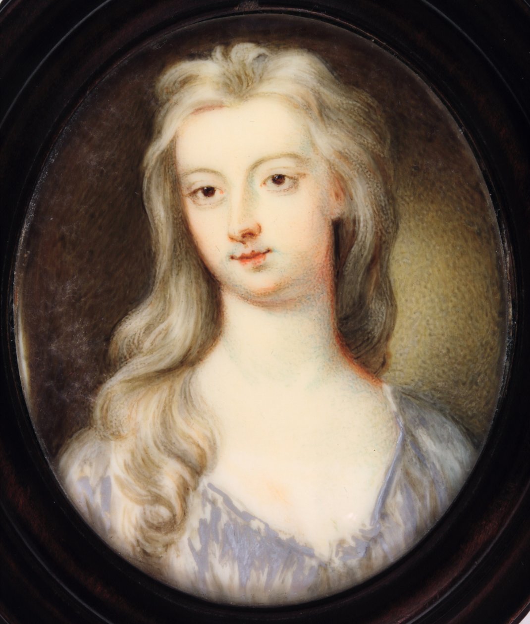 Lady Katarzyna (Katherine) Hyde, księżna Queensberry (emalia) autorstwa Margaret 1740 c.1815 Smith
