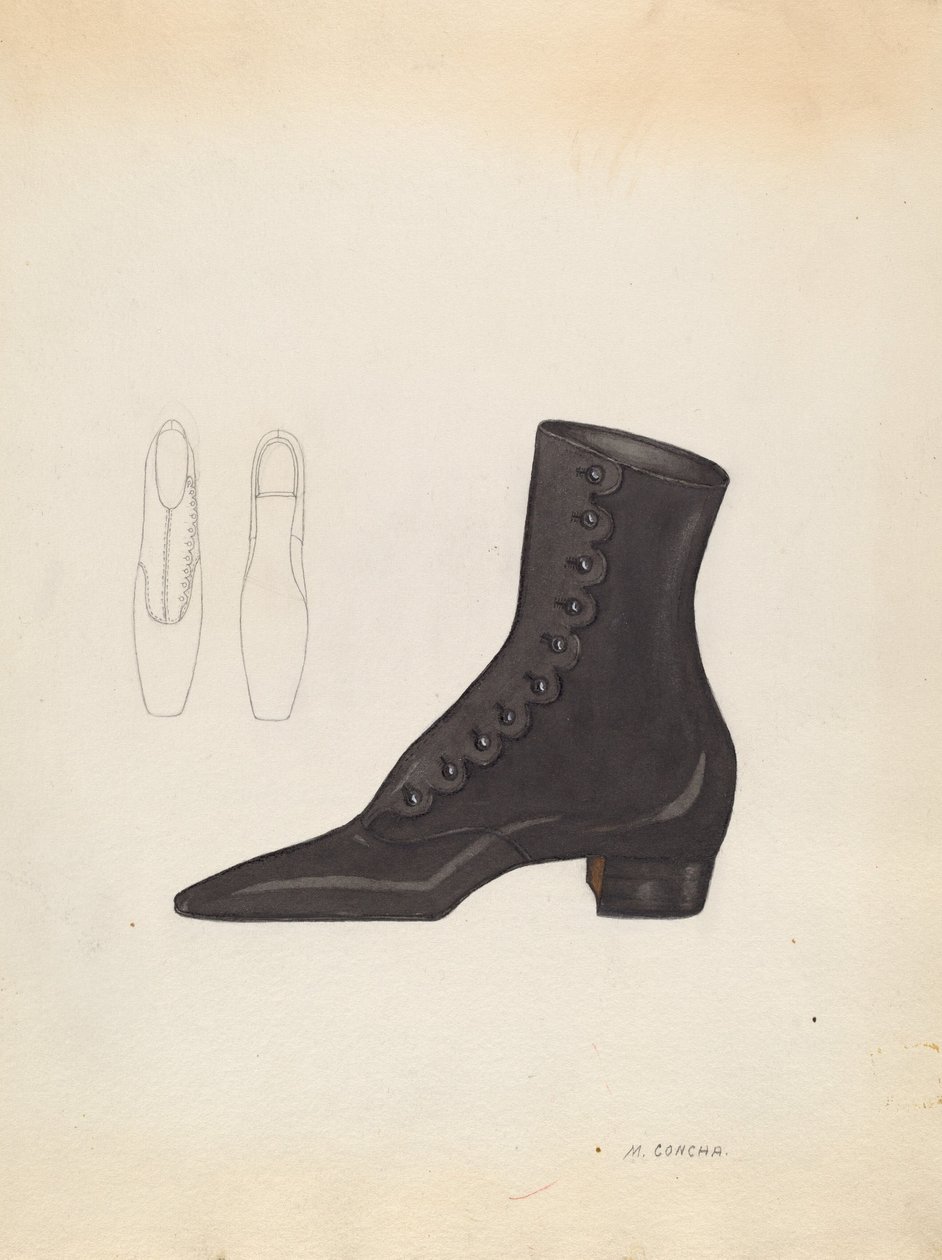 But damski, ok. 1900 r. 1937. autorstwa Margaret Concha