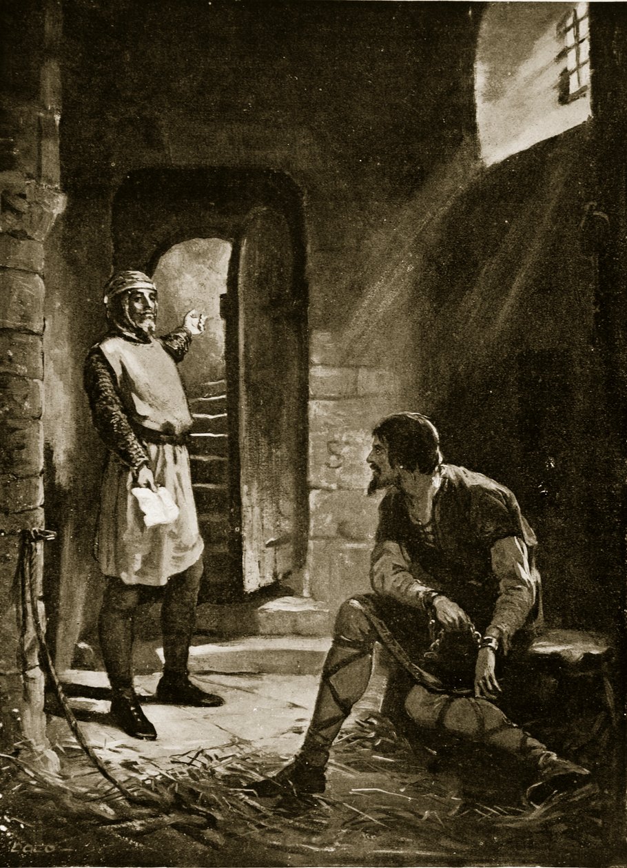 Stephen otrzymuje rozkaz uwolnienia, ilustracja z "Hutchinson