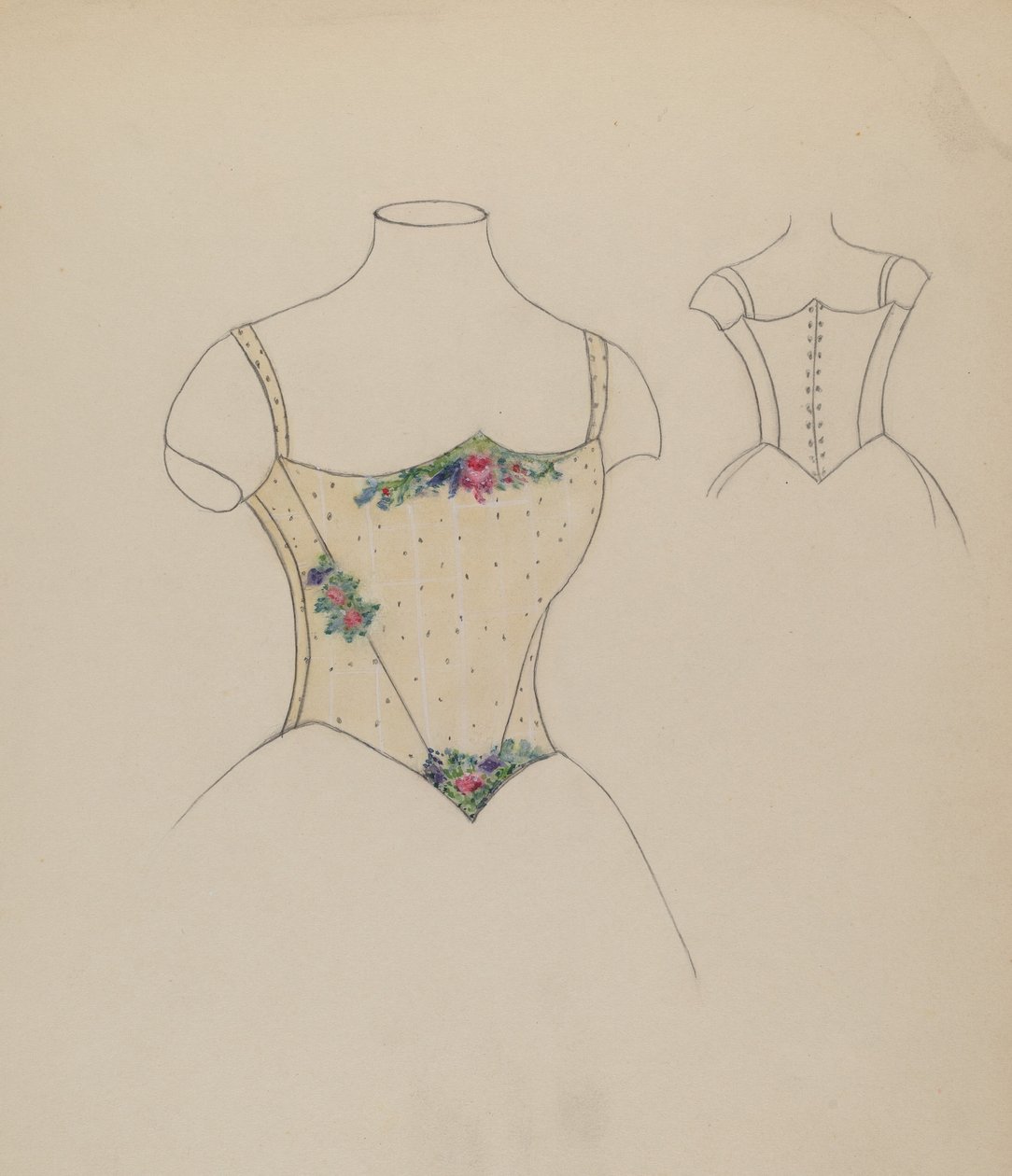 Gorset autorstwa Margaret Knapp