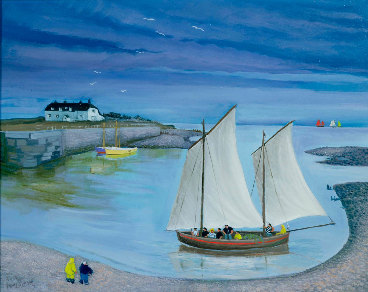 Uspokoił się autorstwa Margaret Loxton