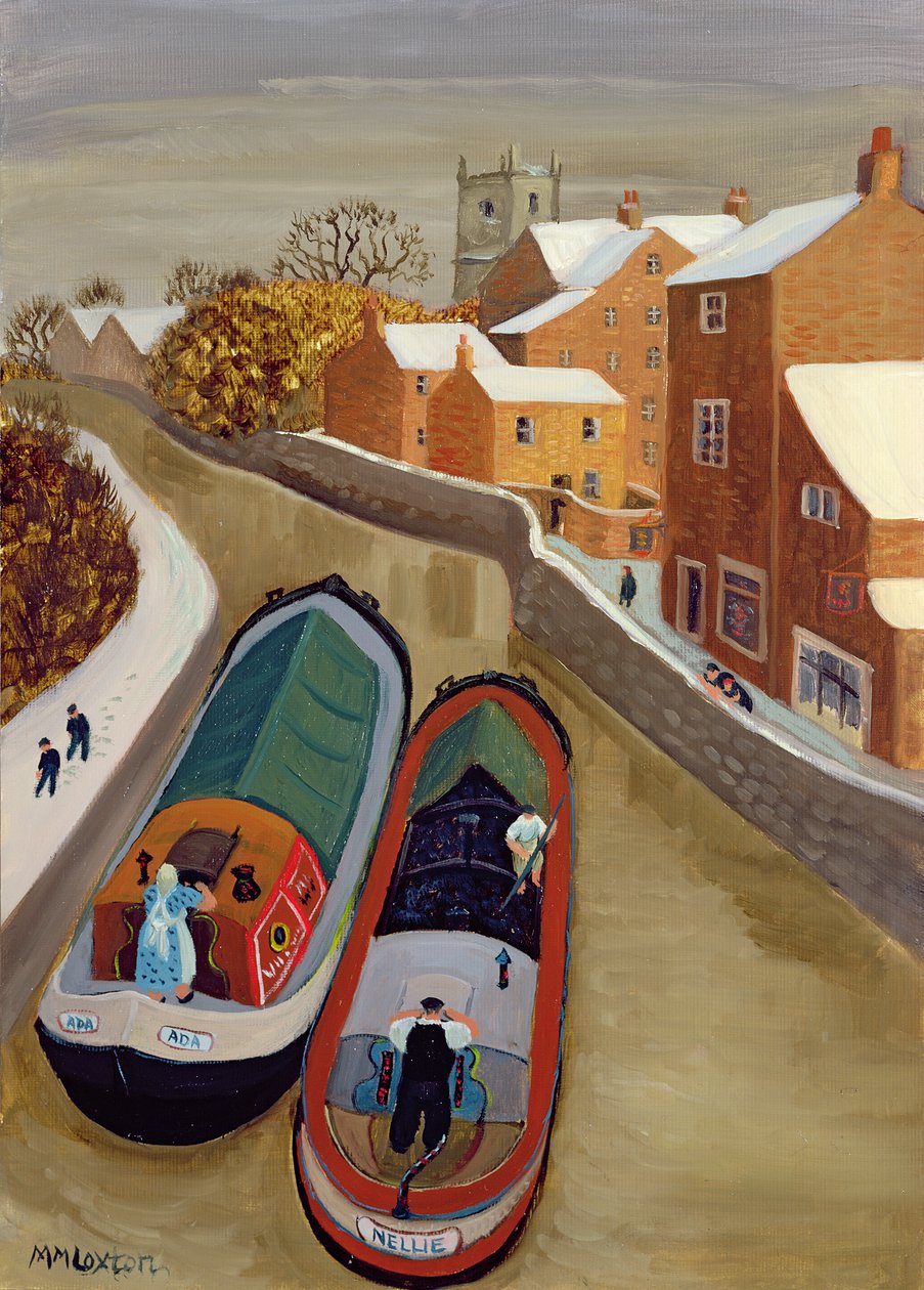 Wąskie łodzie autorstwa Margaret Loxton