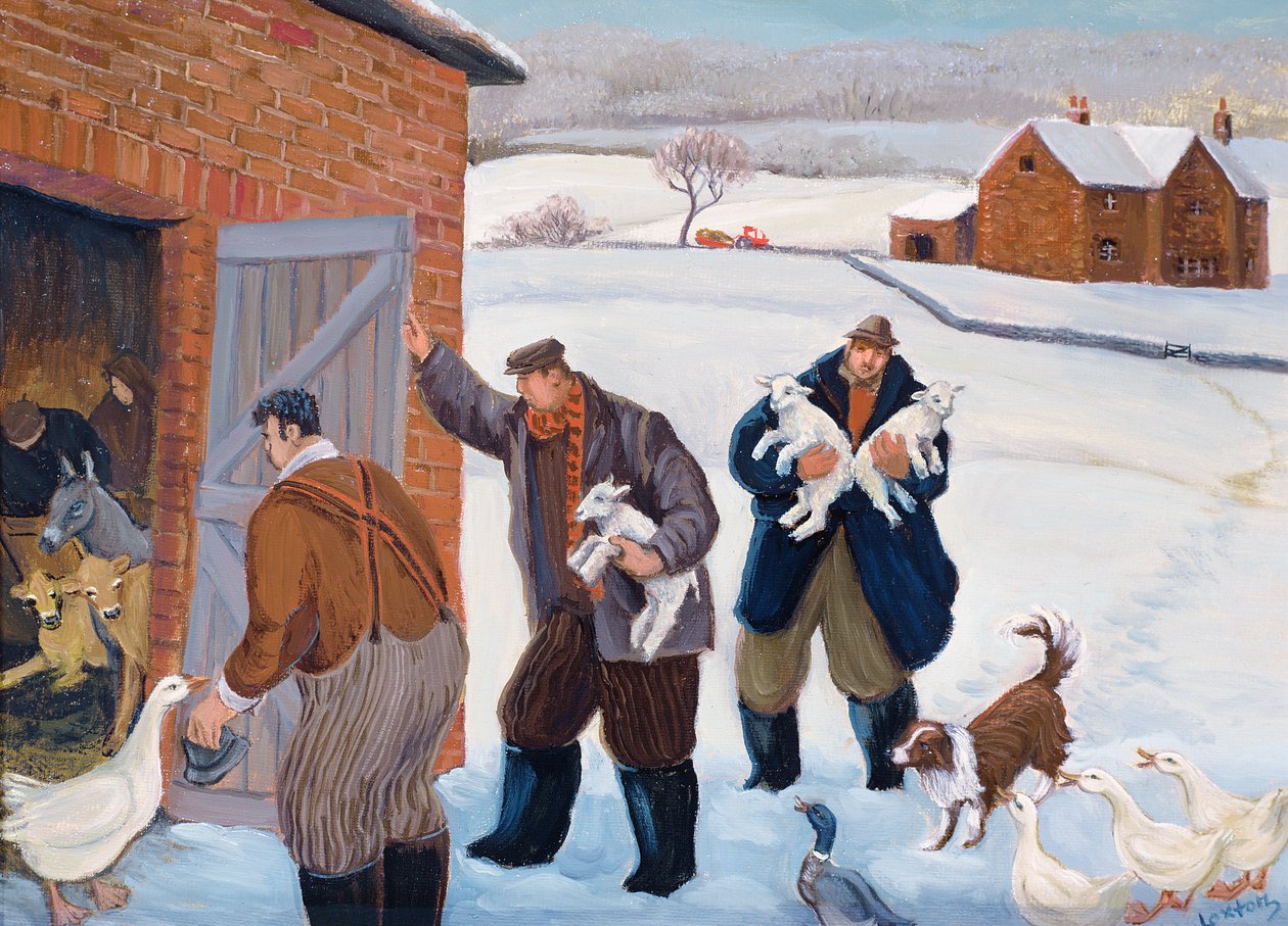 Trzej Pasterze autorstwa Margaret Loxton