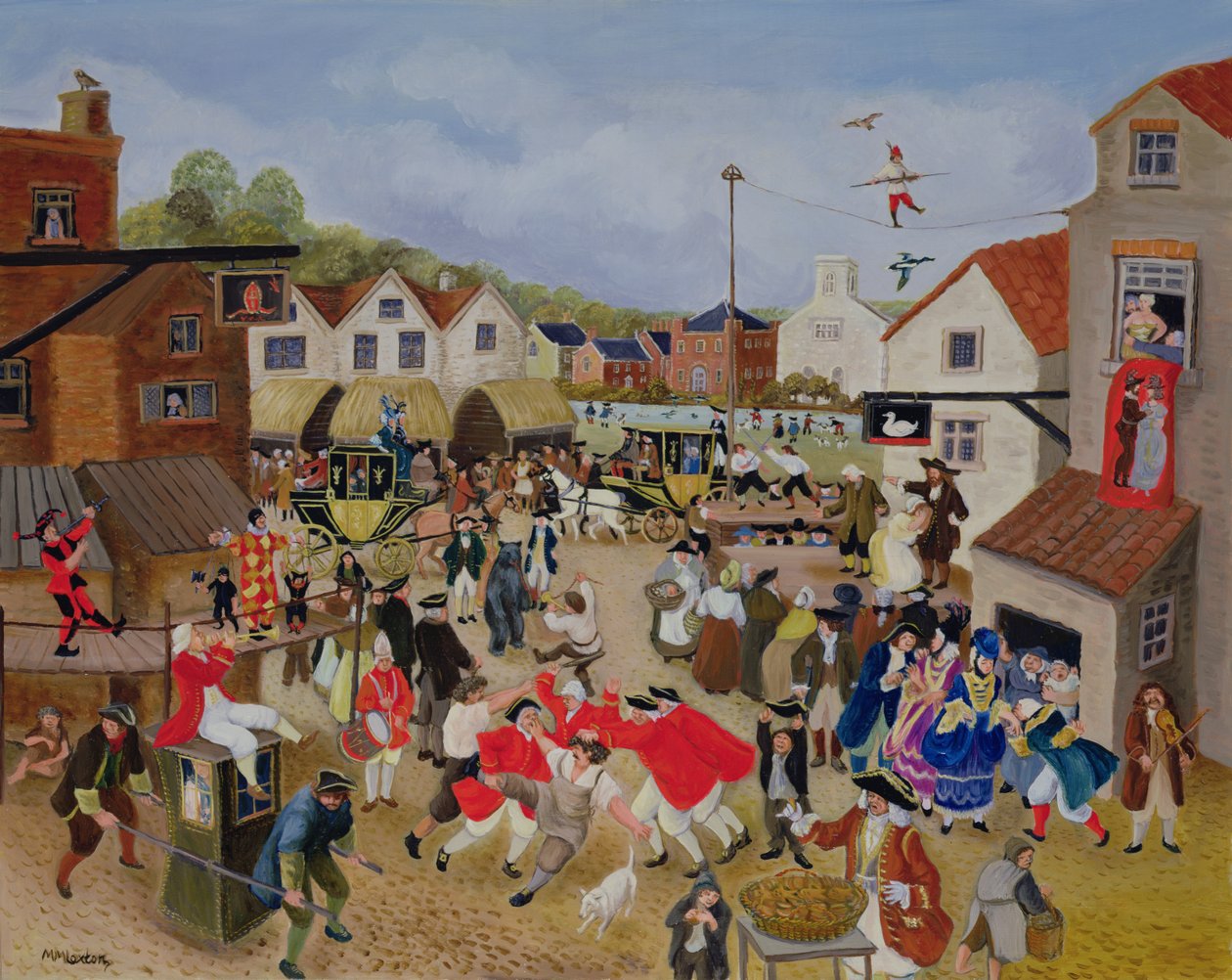 Jarmark Wiejski autorstwa Margaret Loxton