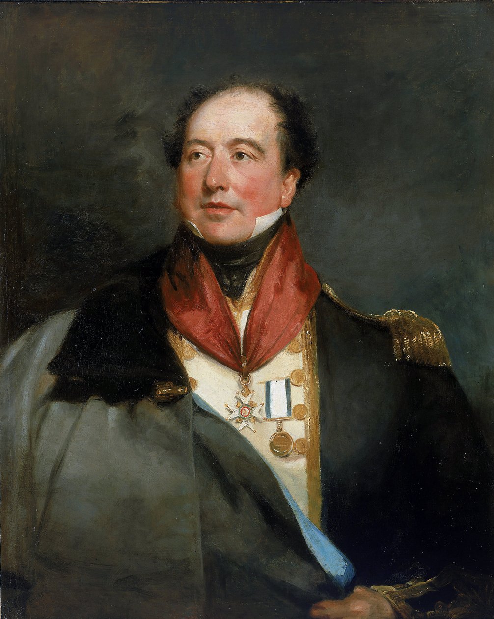 Portret kapitana Sir Christophera Cole