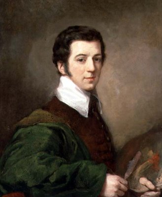 Portret Jamesa Starka (1794-1859) (olej na płótnie) autorstwa Margaret Sarah Carpenter