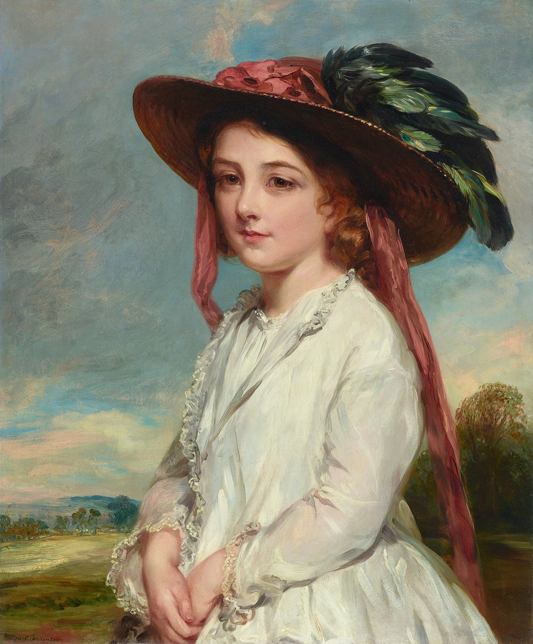 Panna Jane Blythe autorstwa Margaret Sarah Carpenter
