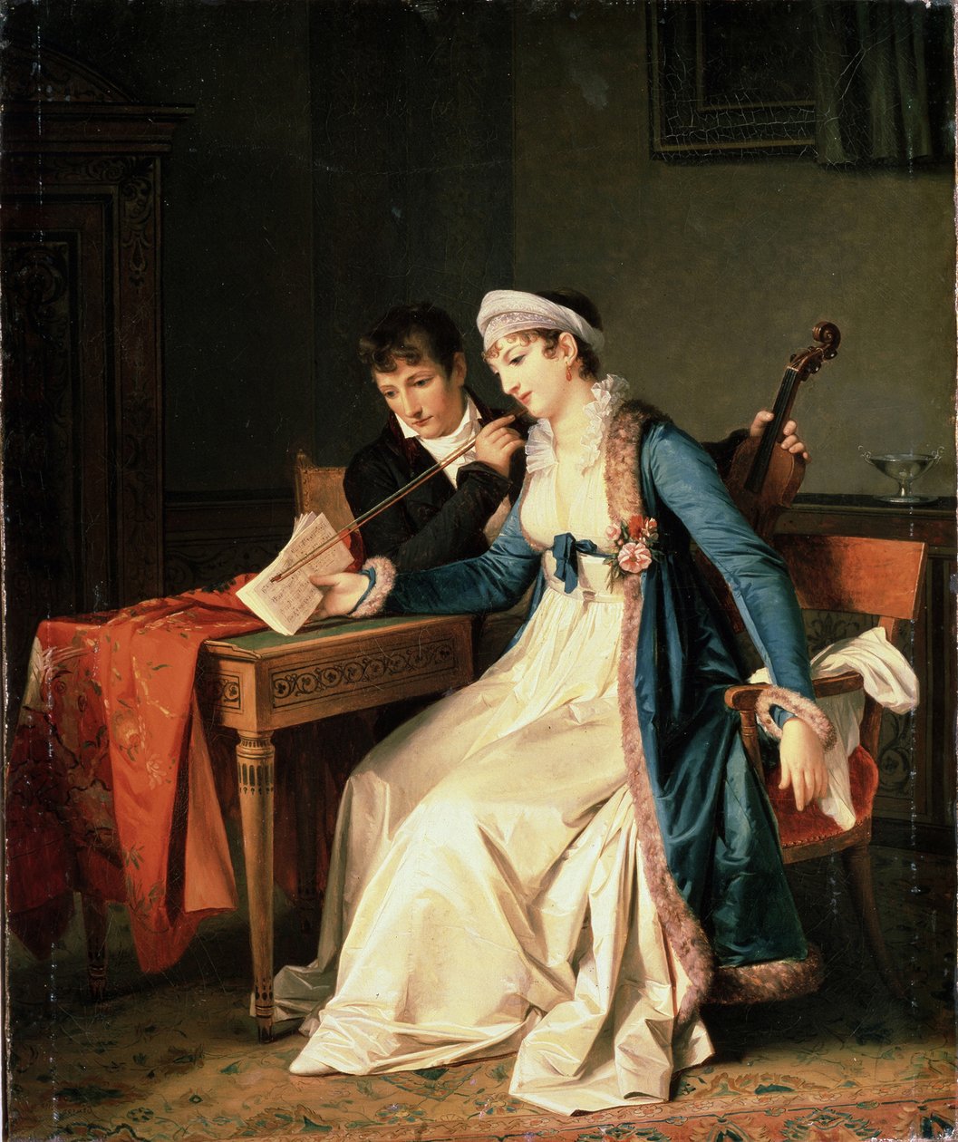 Lekcja muzyki autorstwa Marguerite Gerard