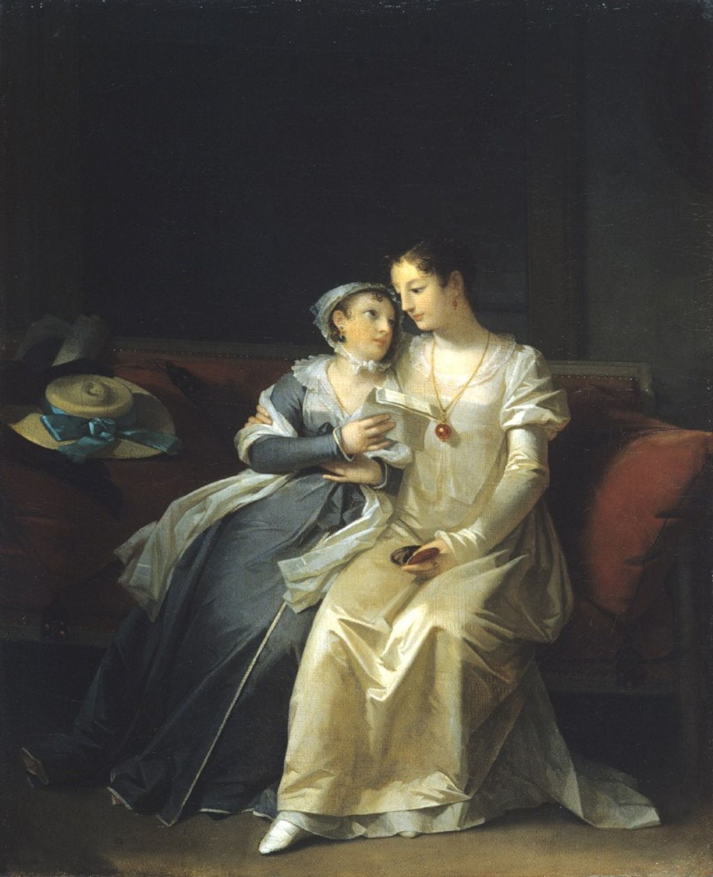 Francuski:  La confidence autorstwa Marguerite Gerard