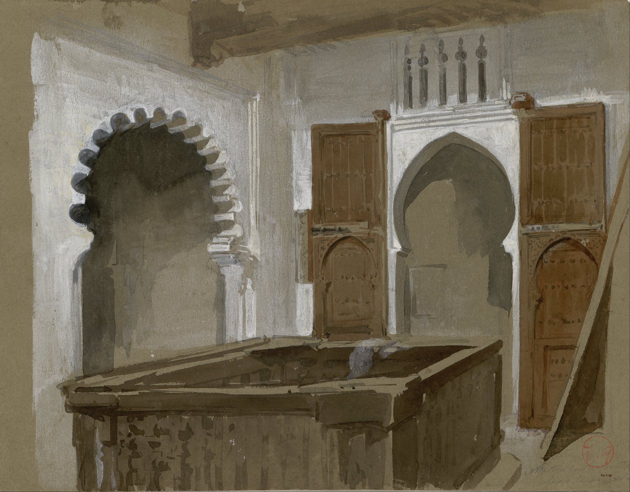 Nasz dom w Tetouan autorstwa Marià Fortuny