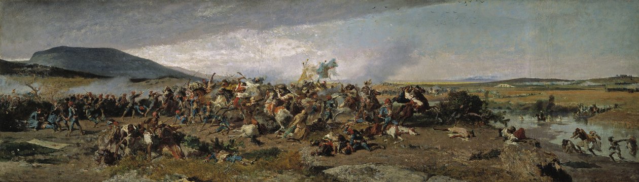 Bitwa pod Wad-Ras, 1863 autorstwa Marià Fortuny