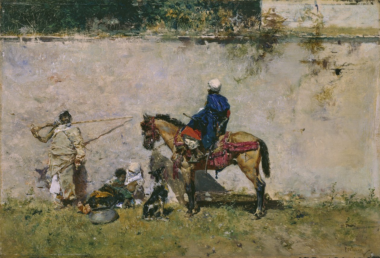 Marokańczycy, 1872-1873 autorstwa Marià Fortuny