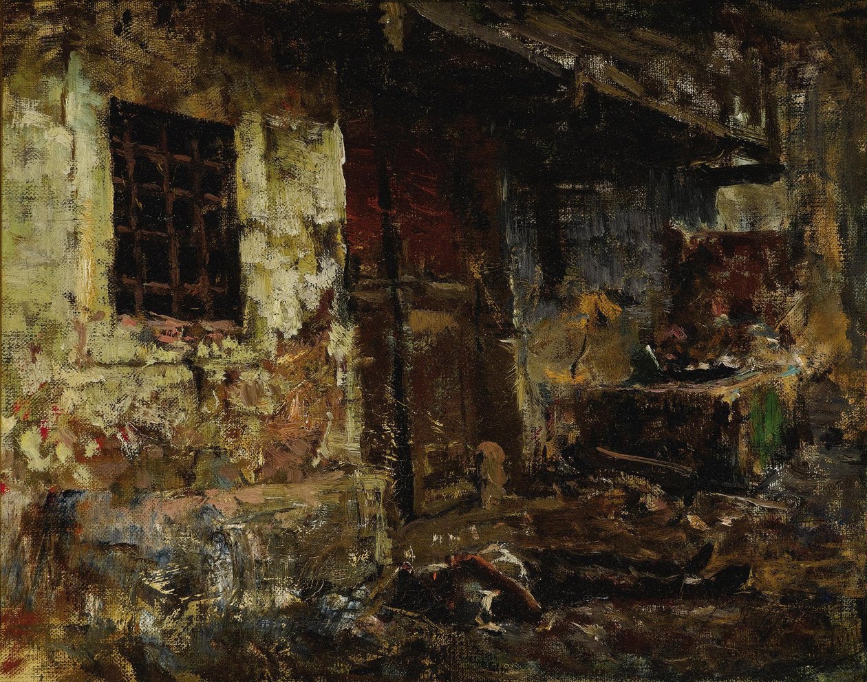 Ciało na ulicy autorstwa Marià Fortuny Marsal