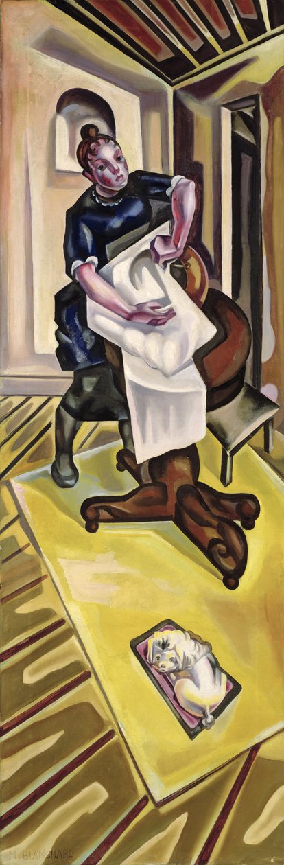 Pranie, przed 1921 autorstwa Maria Blanchard
