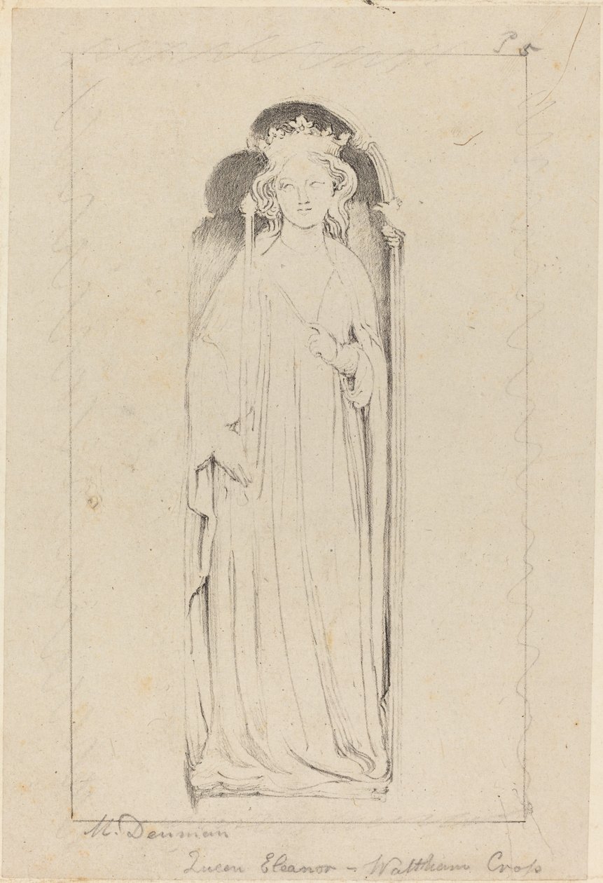 Królowa Eleonora z Waltham Cross autorstwa Maria Denman after John Flaxman