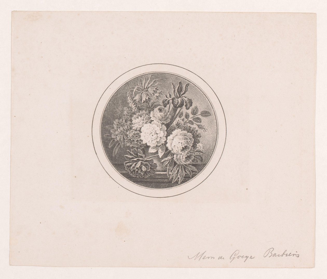 Kwiaty w wazonie autorstwa Maria Geertruida de Goeje Barbiers (attributed to)