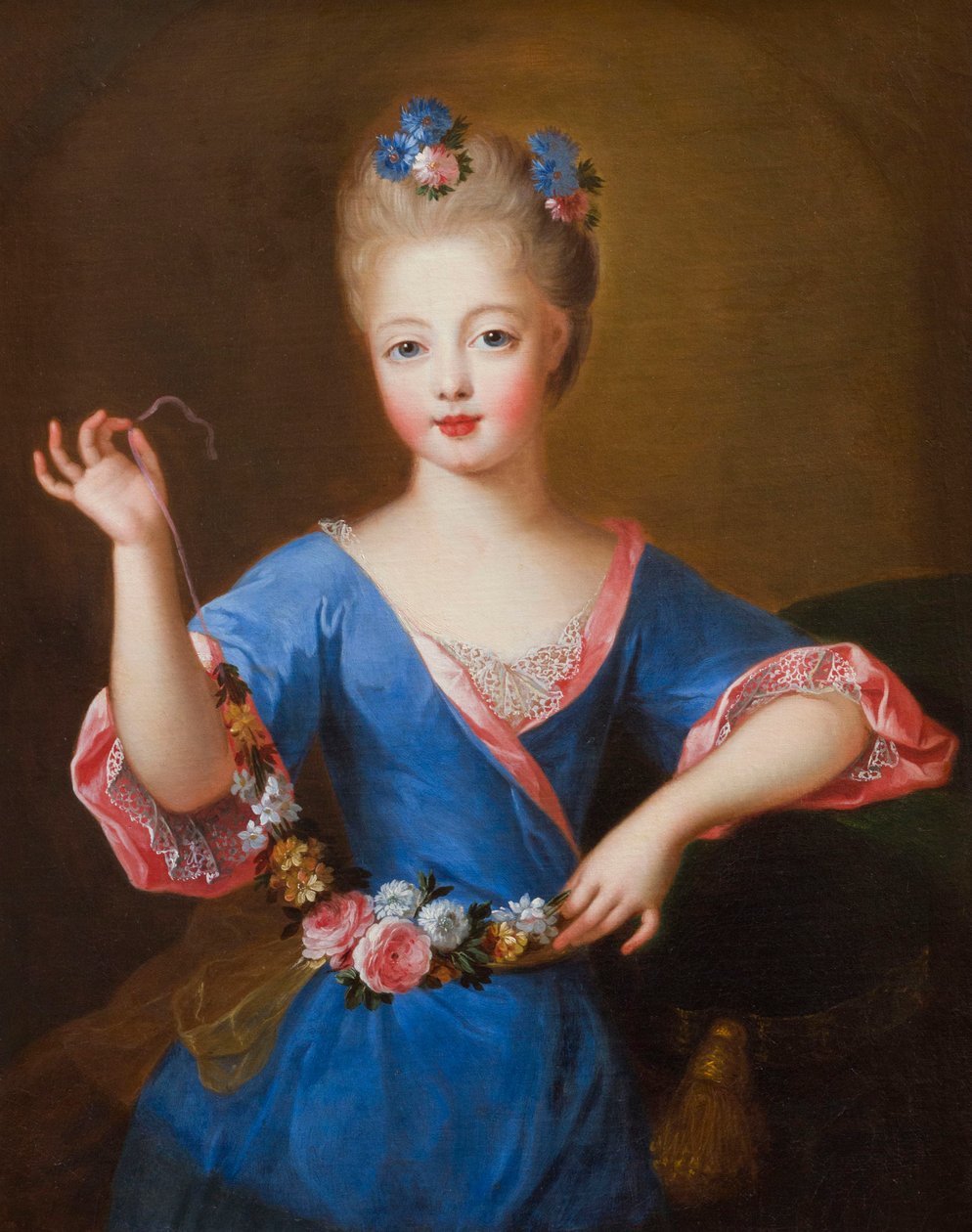 Portret Elżbiety z Lotaryngii (1711-1741) autorstwa Maria Giovanna Battista Clementi