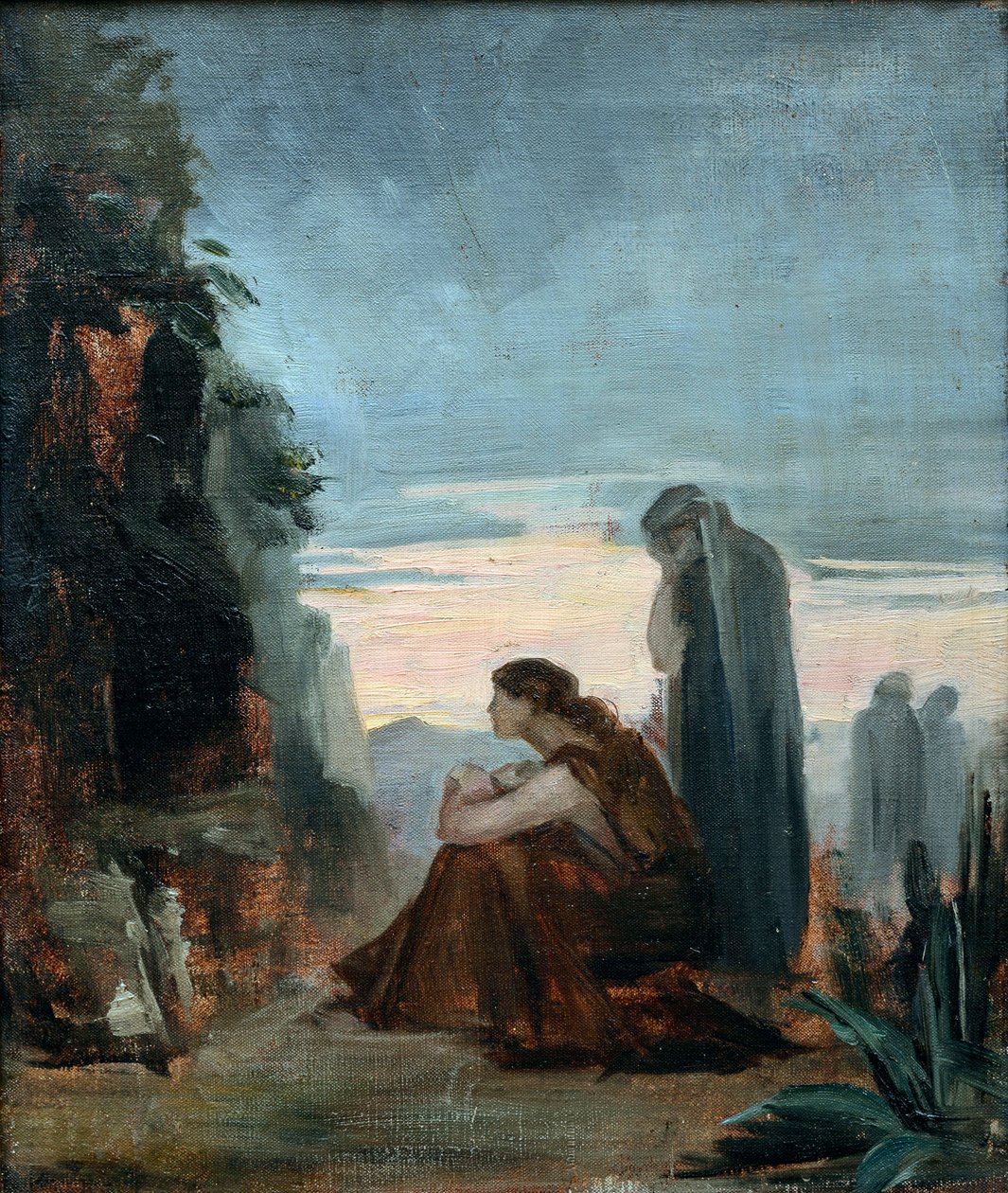 Les Myrrhophores - The Myrrhbearers par Marie Bashkirtseff - Bashkirtseva, Maria Konstantinovna (1860-1884) autorstwa Maria Konstantinova Bashkirtseva