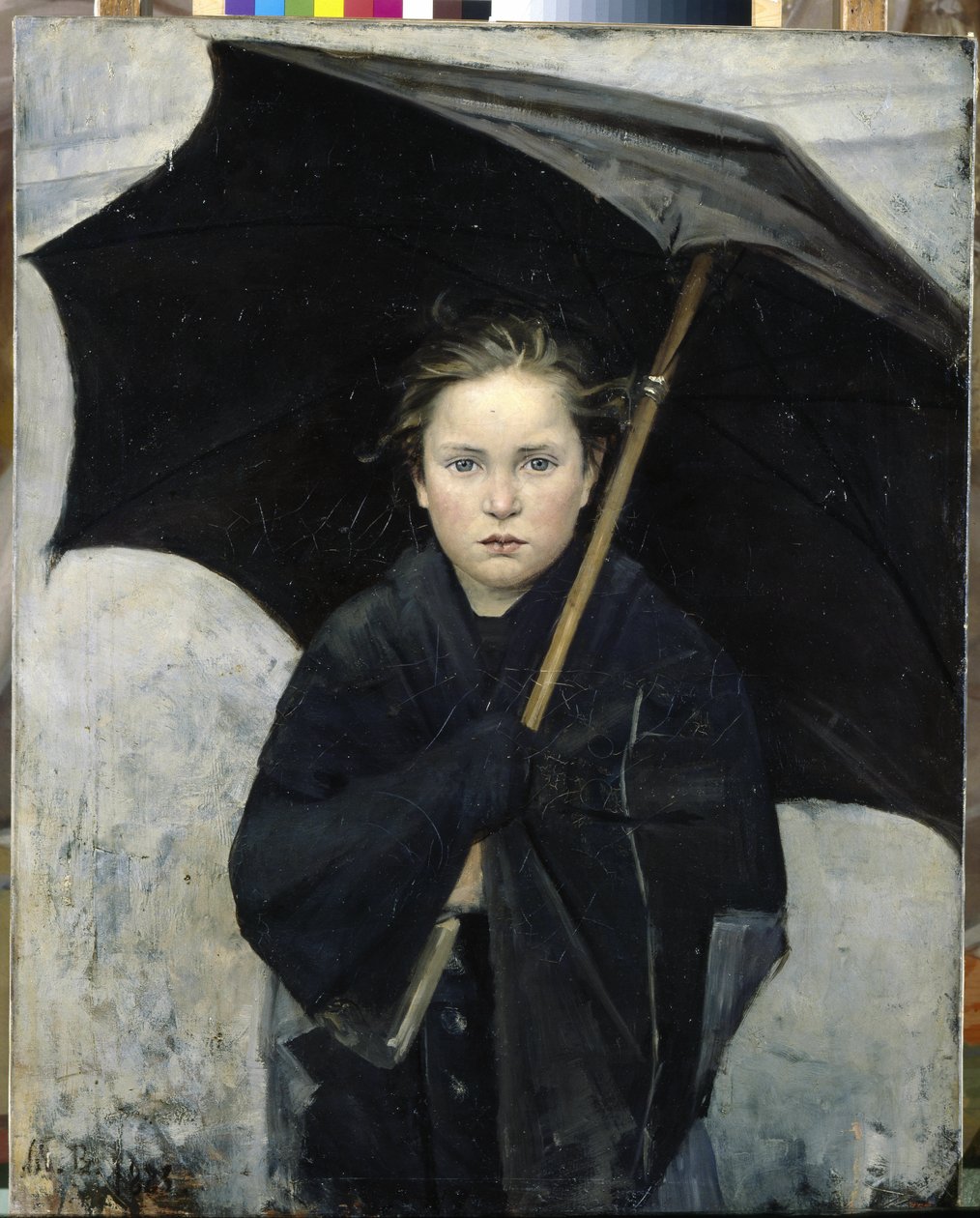 Parasol - Bashkirtseva, Maria Konstantinovna (1860-1884) - 1883 - Olej na płótnie - 93x74 - Państwowe Muzeum Rosyjskie, Petersburg autorstwa Maria Konstantinova Bashkirtseva