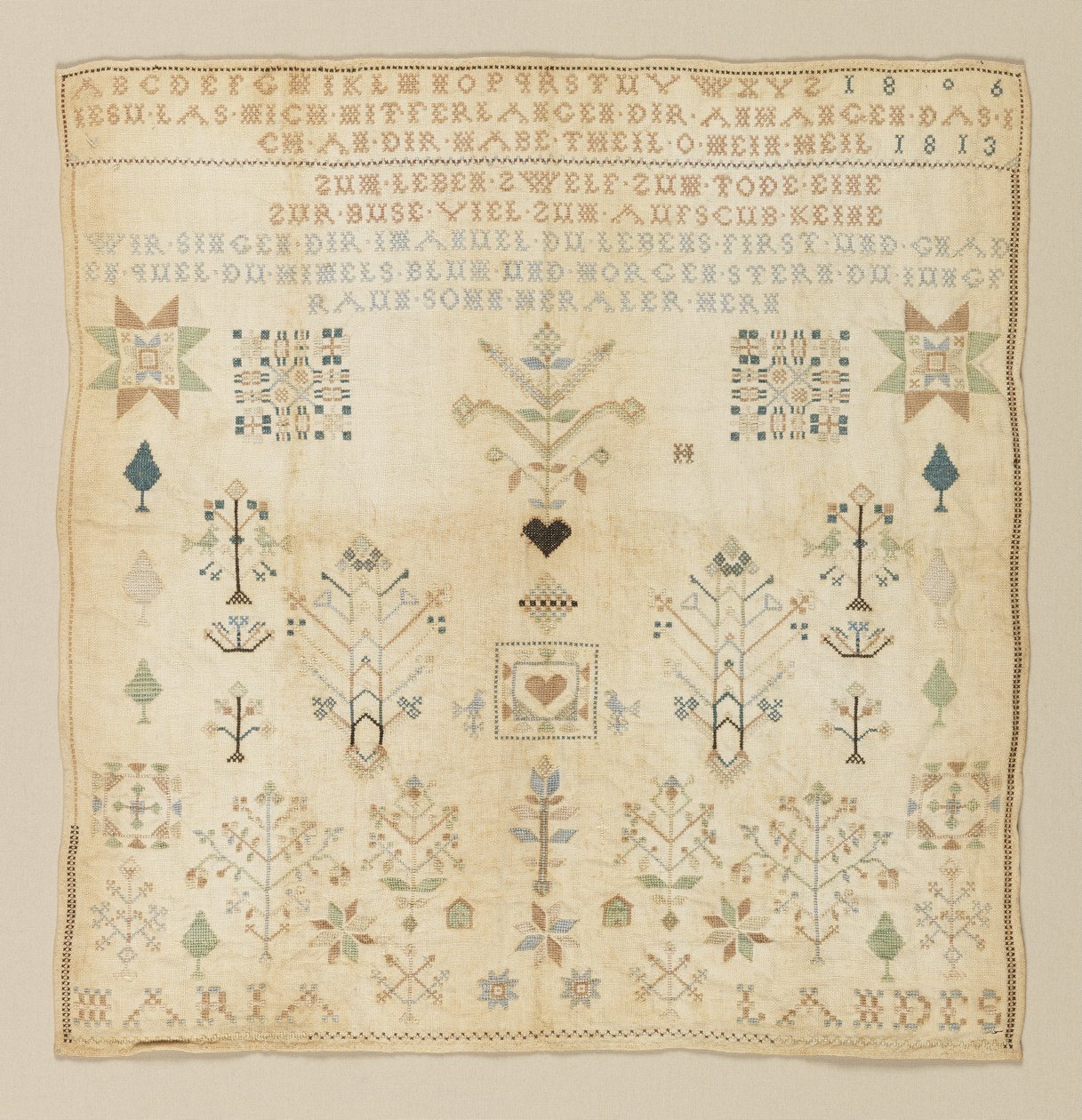 Sampler autorstwa Maria Landes