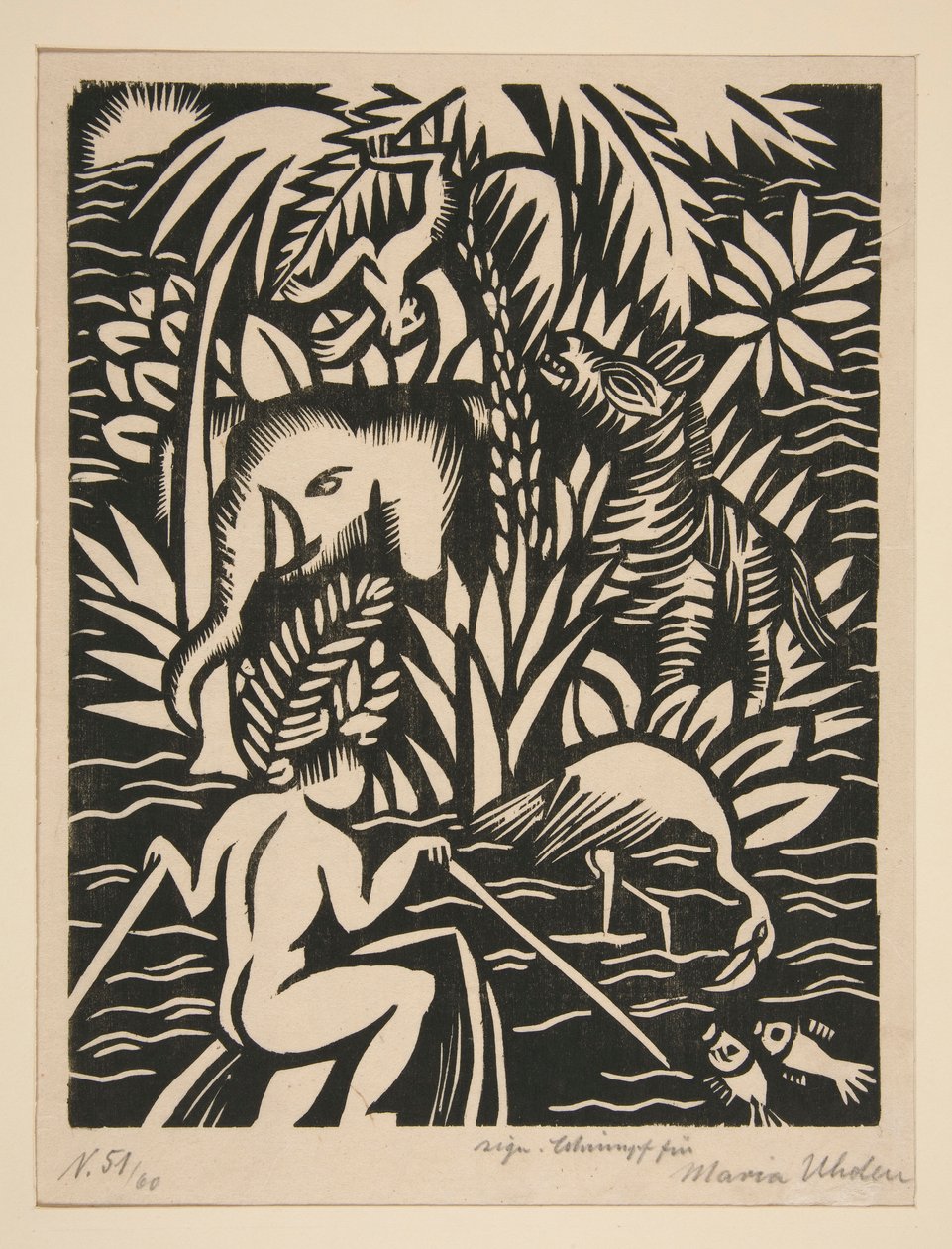wyspa autorstwa Maria Uhden