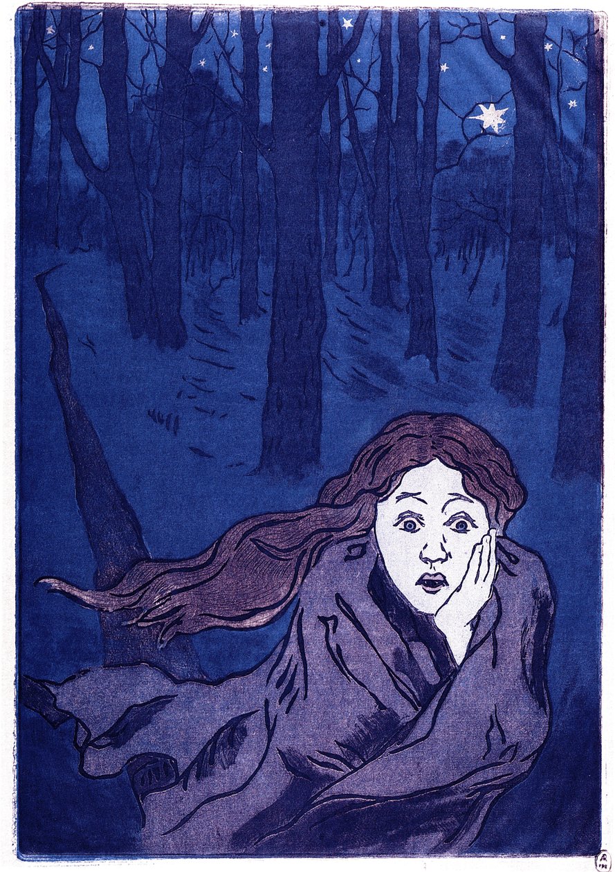 Strach, 1893-1894 autorstwa Maria Vasilyevna Yakunchikova
