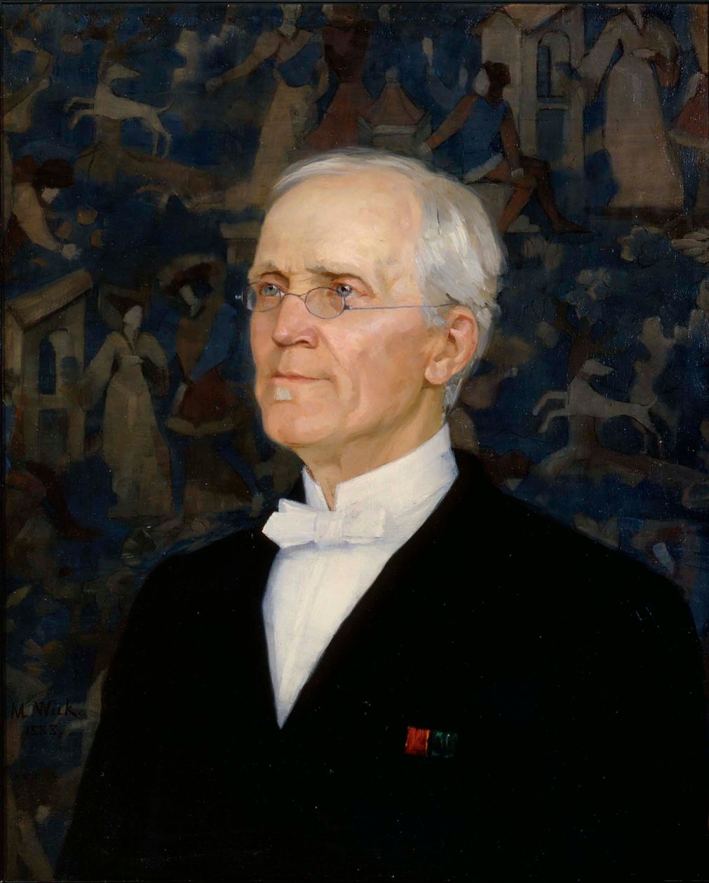 Portret B. O. Schaumana autorstwa Maria Wiik