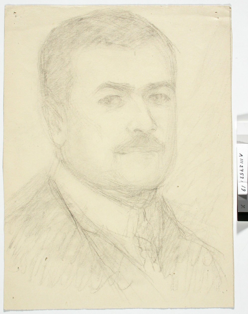Portret mężczyzny, popiersie autorstwa Maria Wiik