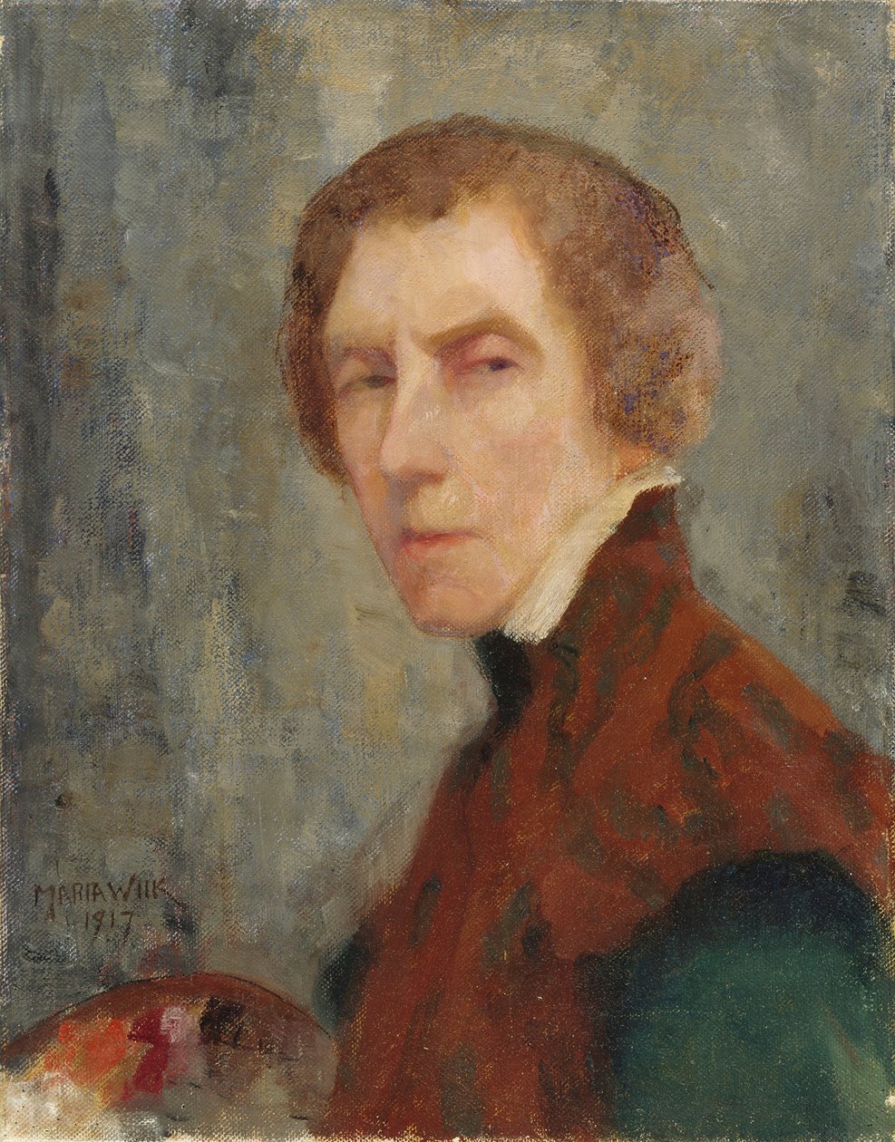 Autoportret autorstwa Maria Wiik