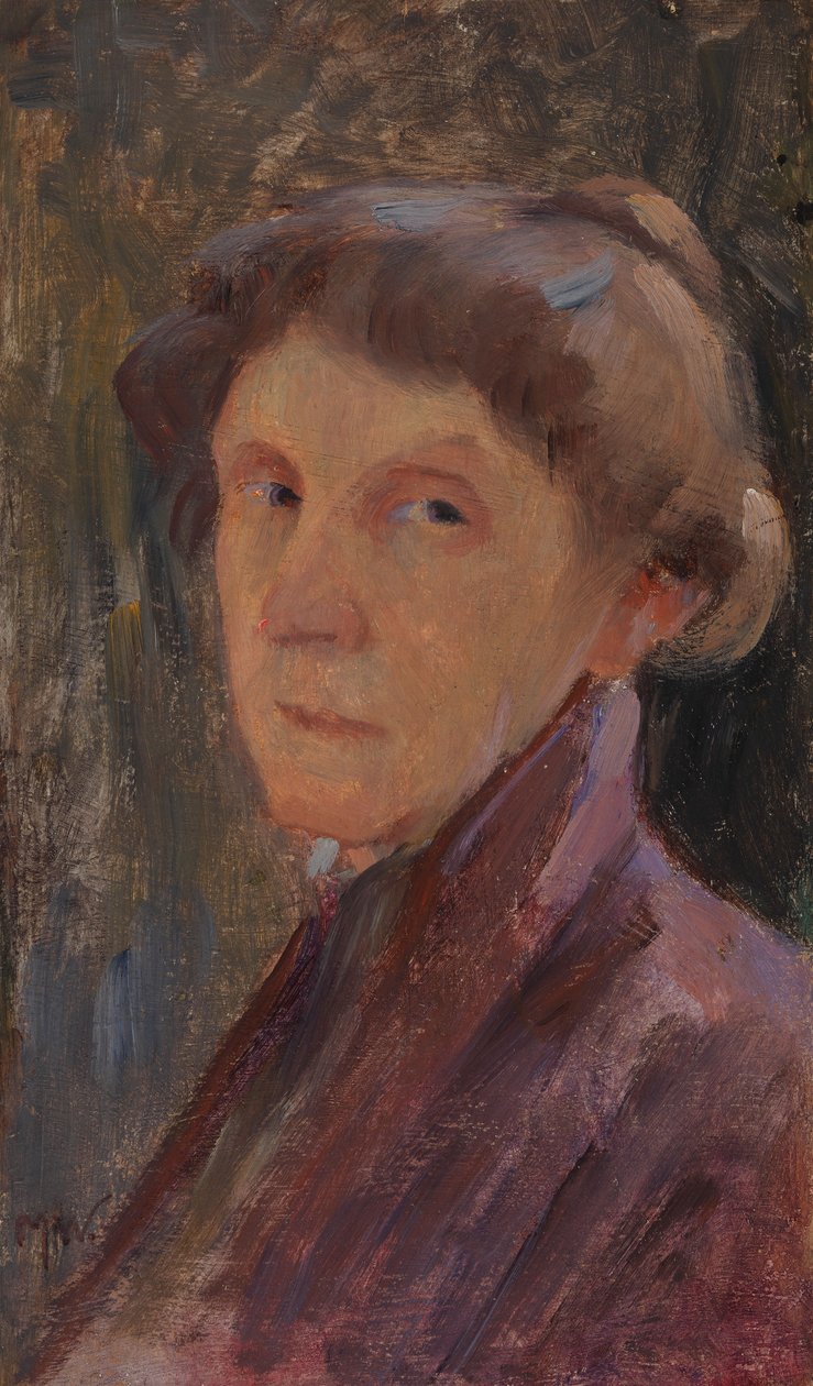 Autoportret autorstwa Maria Wiik