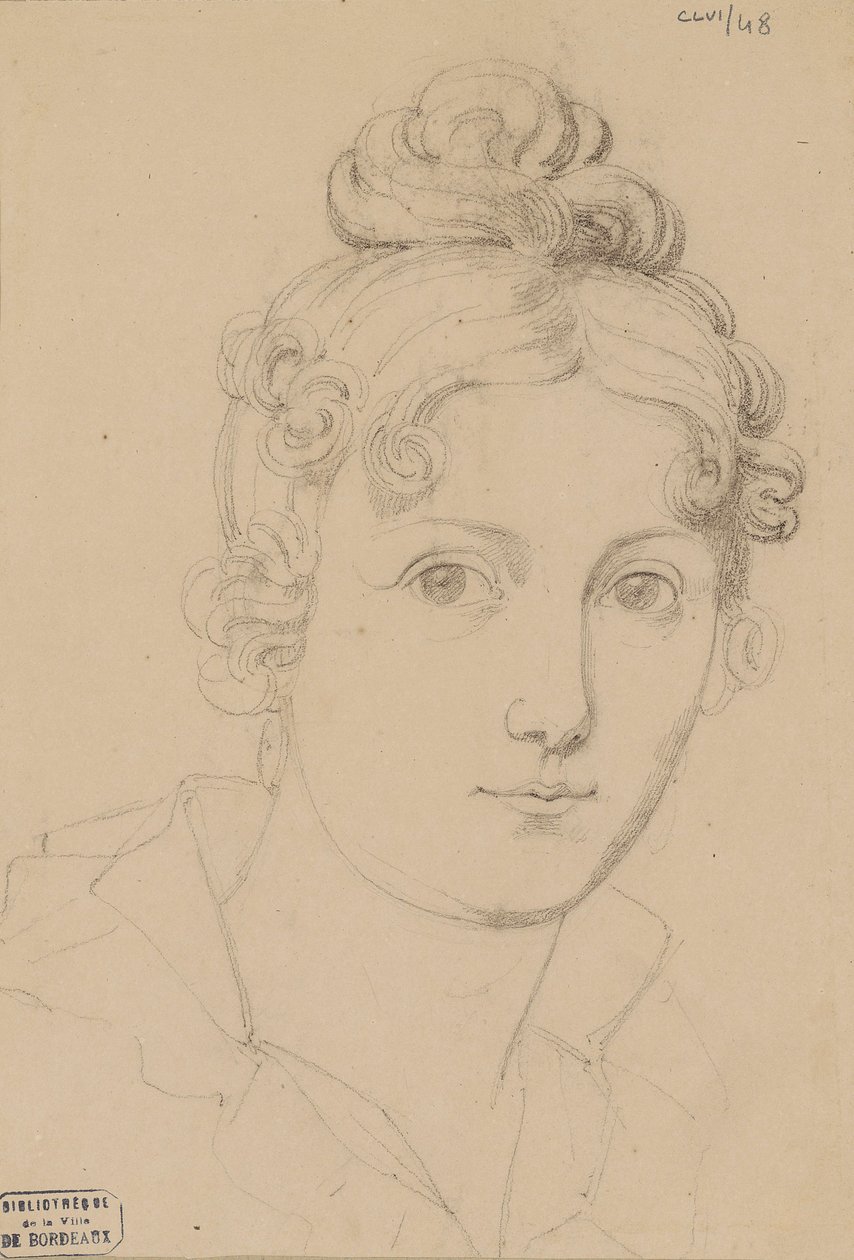 Autoportret, ok. 1830. autorstwa Maria del Rosario Weiss Zorrilla