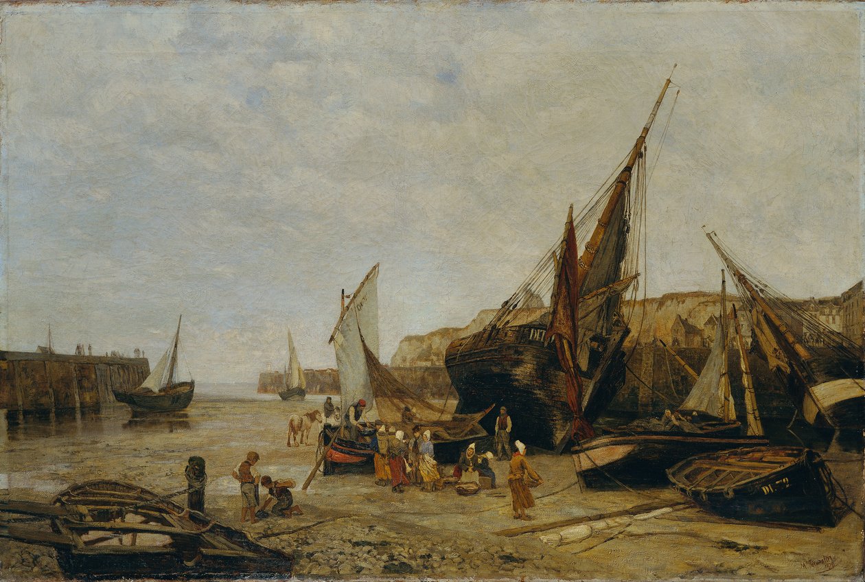 Port Dieppe autorstwa Maria von Parmentier