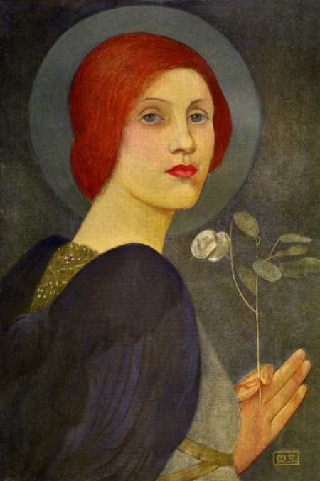 Anioł autorstwa Marianne Stokes