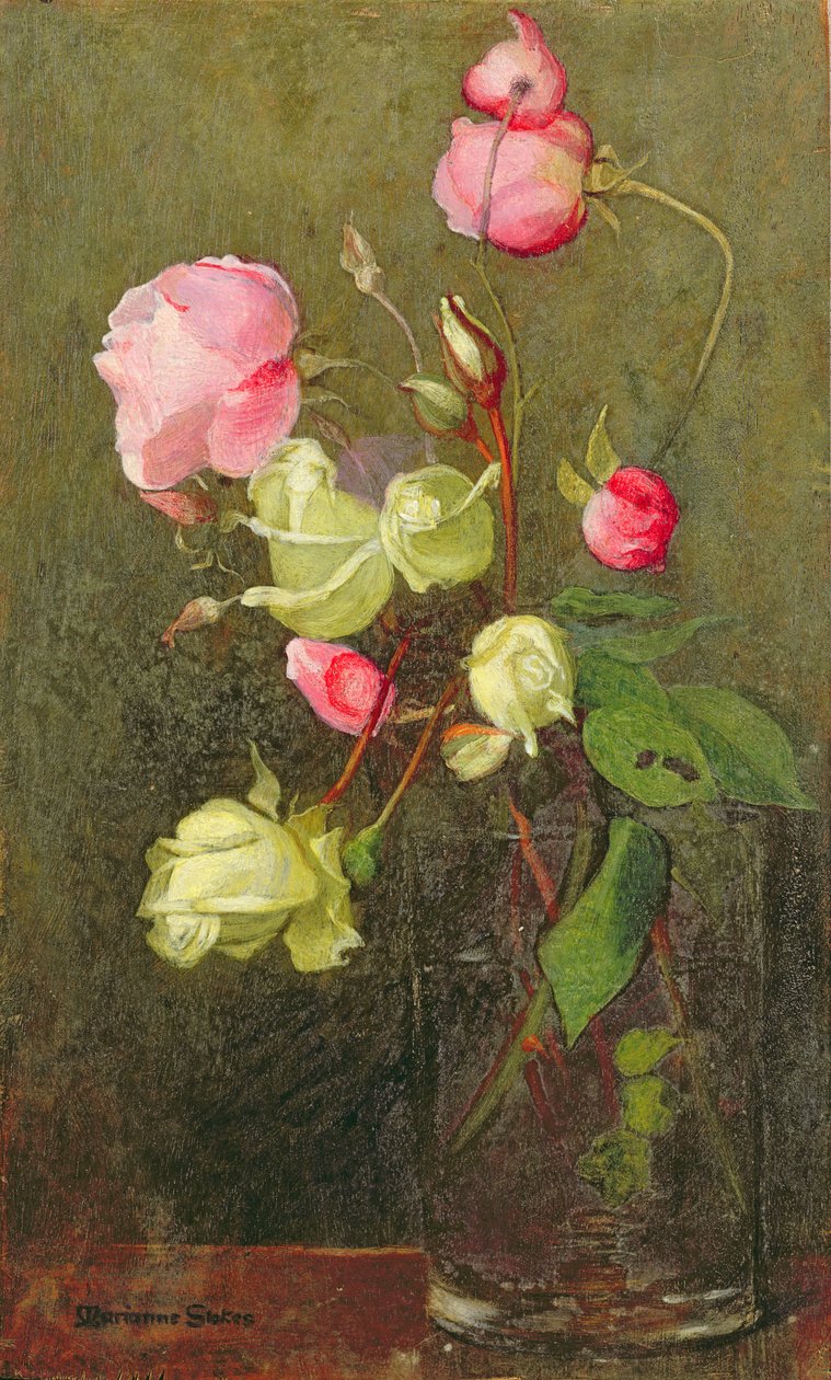 Róże autorstwa Marianne Stokes