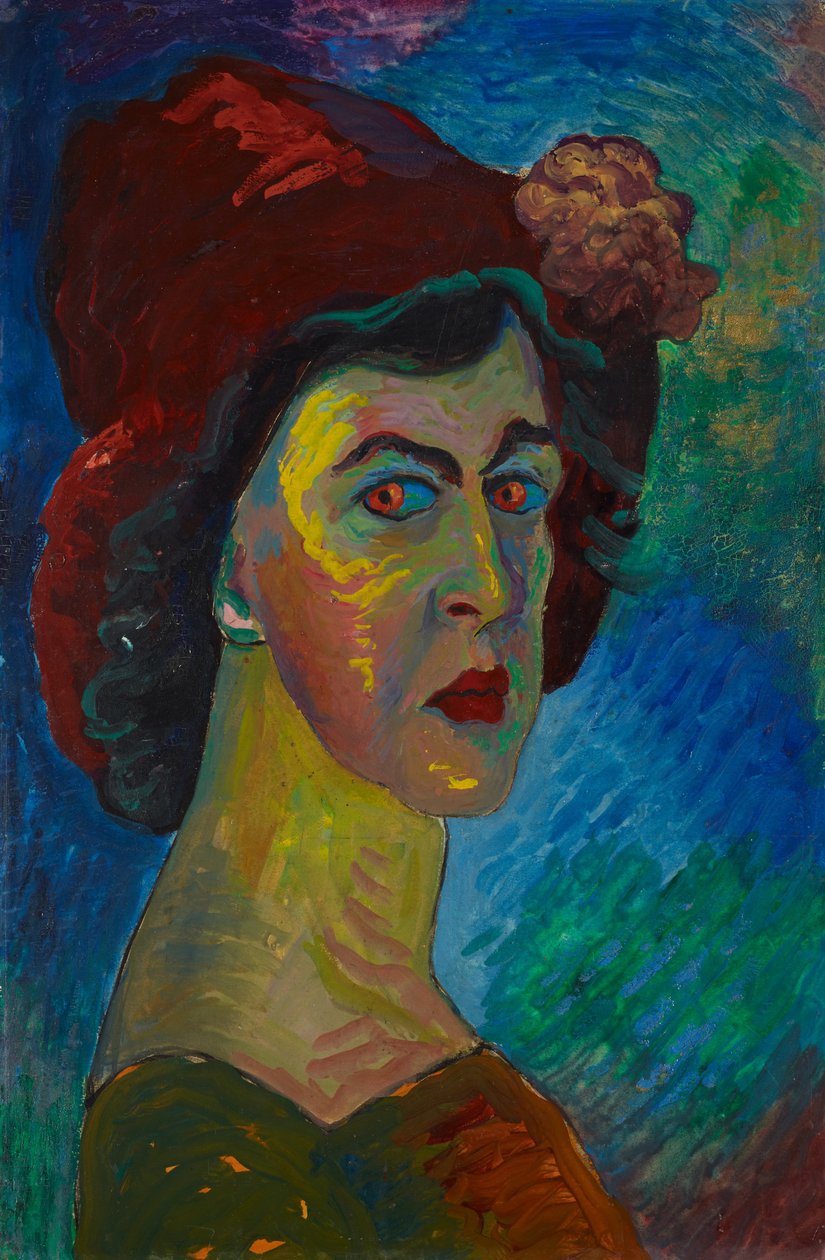 Autoportret I autorstwa Marianne von Werefkin