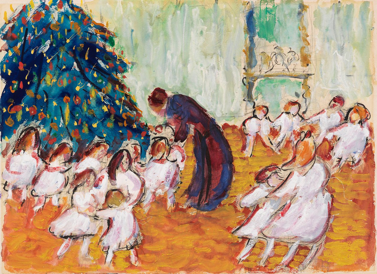 Choinka, 1911. autorstwa Marianne von Werefkin