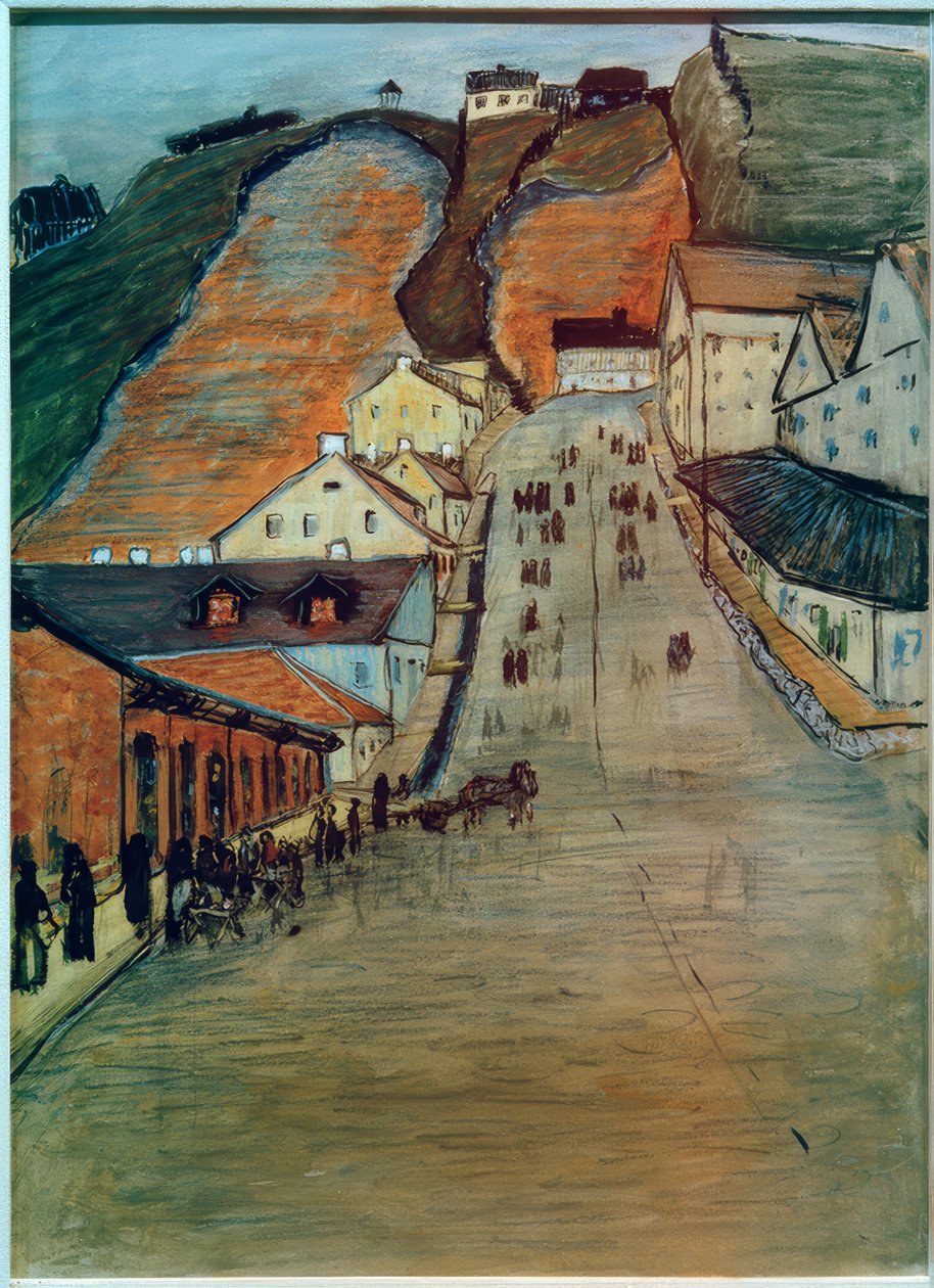 Zielona góra autorstwa Marianne von Werefkin
