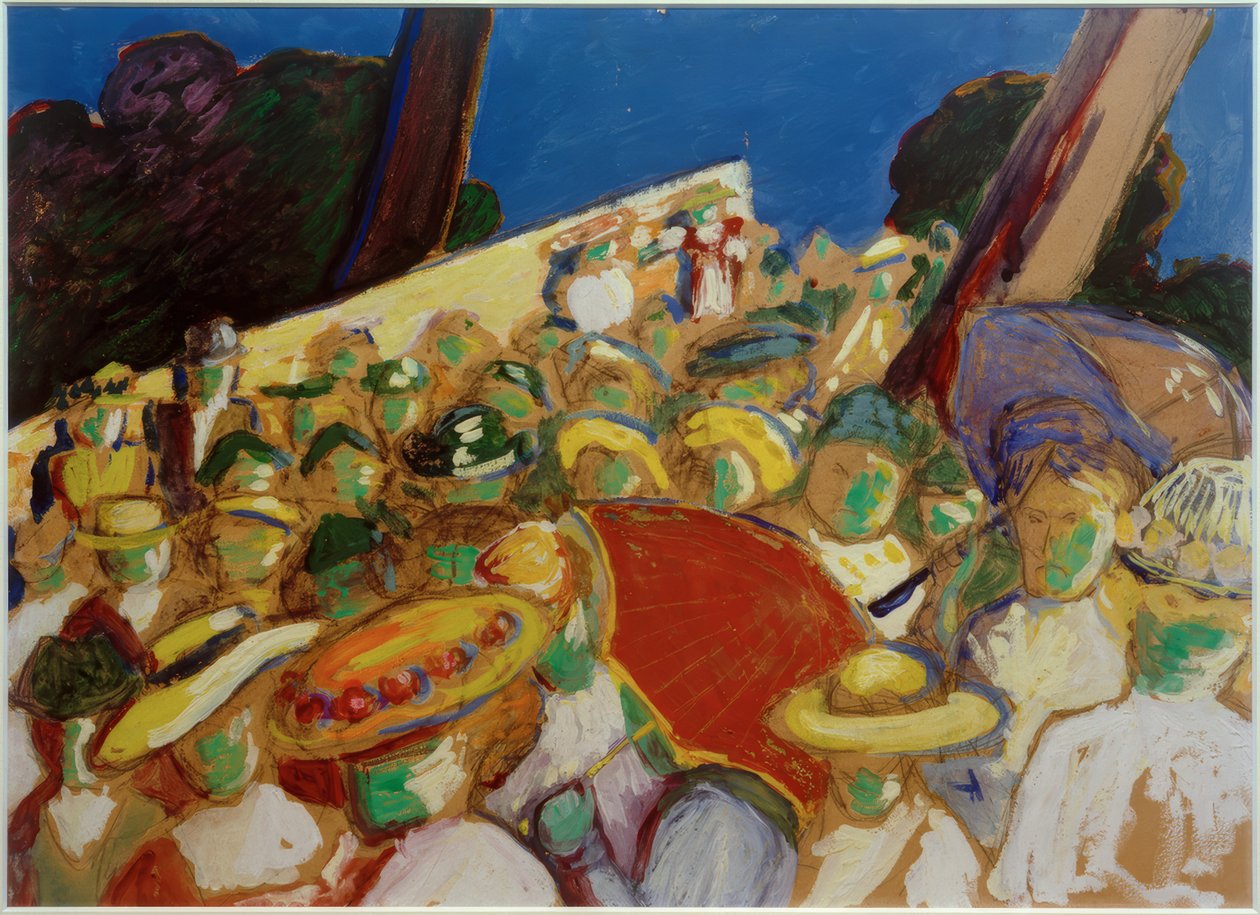 Tłum autorstwa Marianne von Werefkin