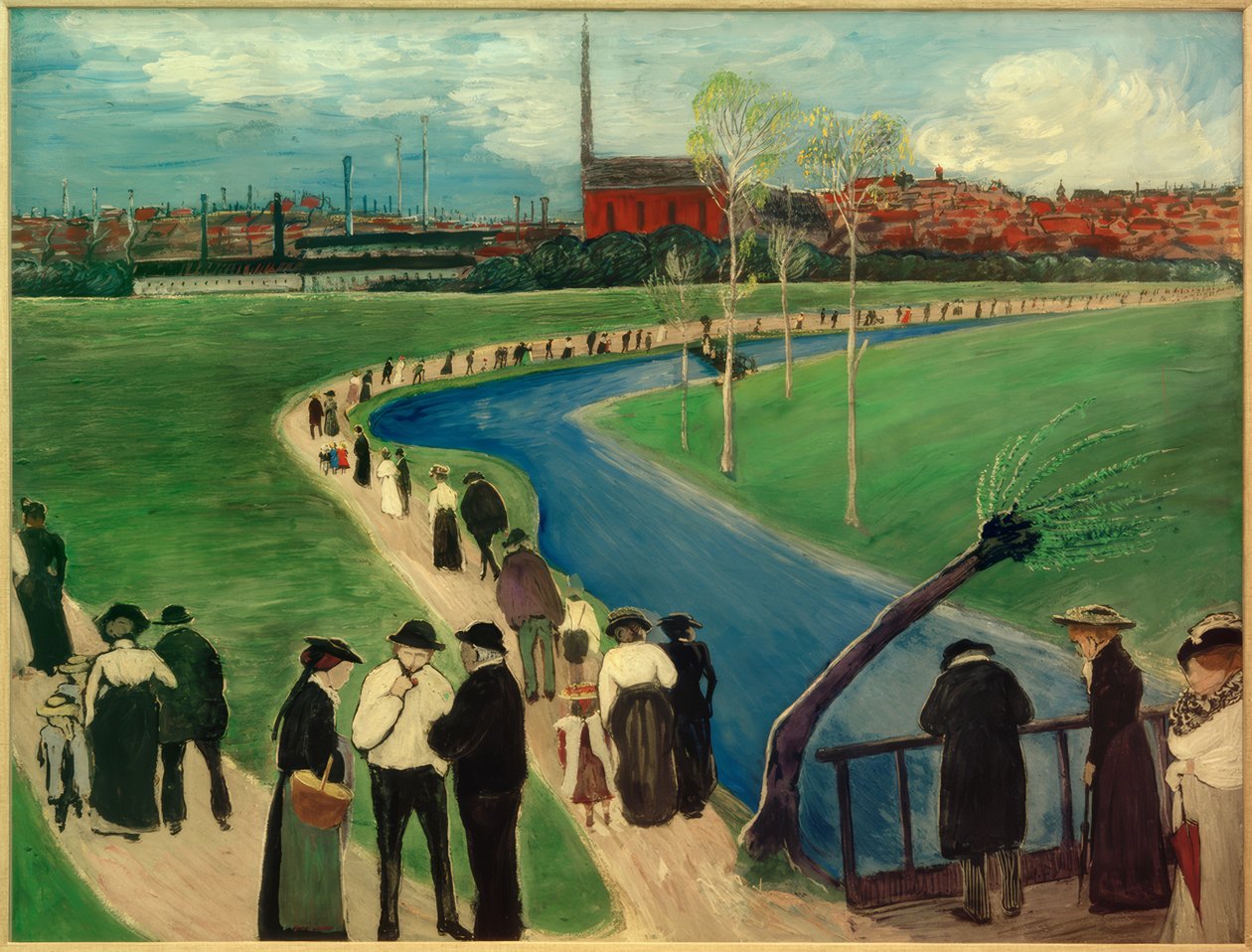 Wiosenna niedziela autorstwa Marianne von Werefkin