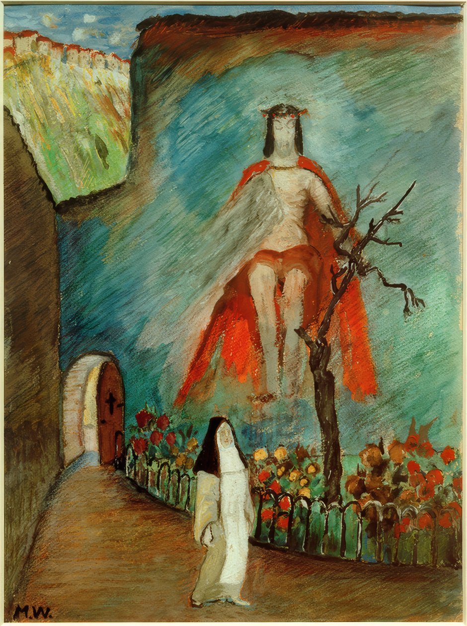 Klostergarten autorstwa Marianne von Werefkin