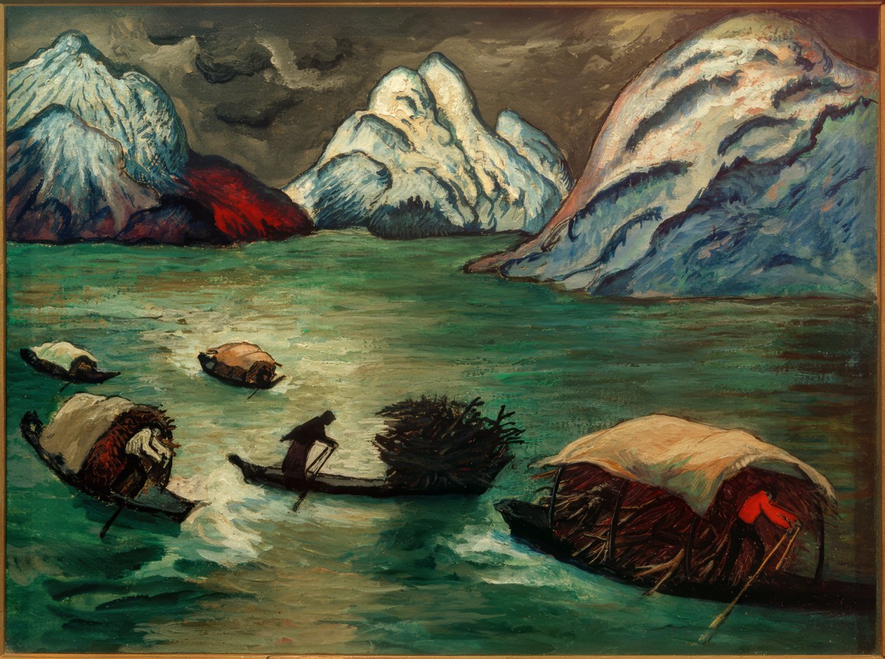 Po burzy autorstwa Marianne von Werefkin