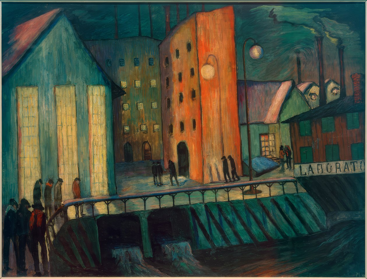 Nocna zmiana autorstwa Marianne von Werefkin