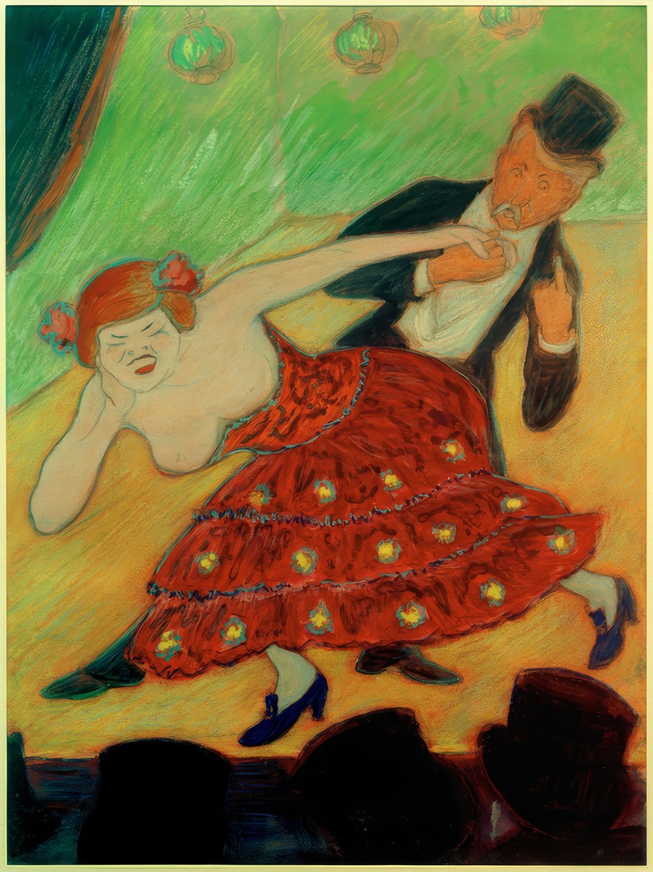 Tańcząca para autorstwa Marianne von Werefkin